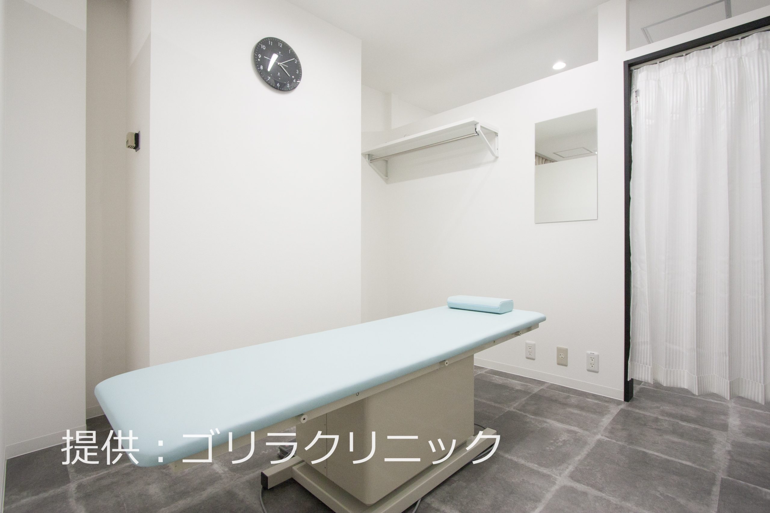 ゴリラクリニック名古屋栄院の施術スペース