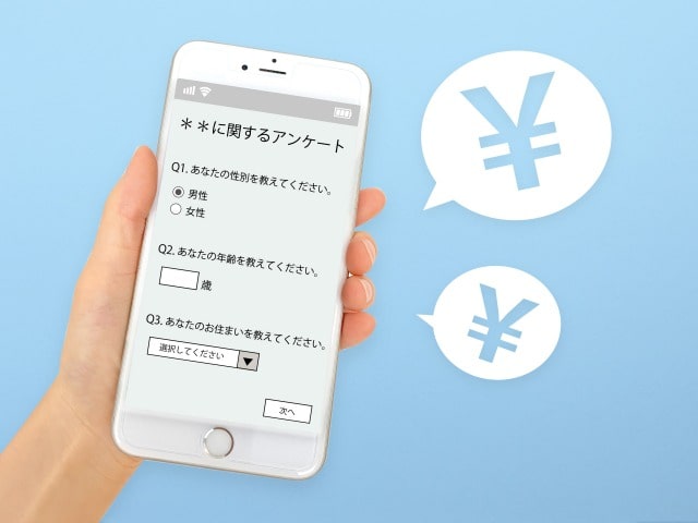 アンケートモニターに応募して稼ぐ